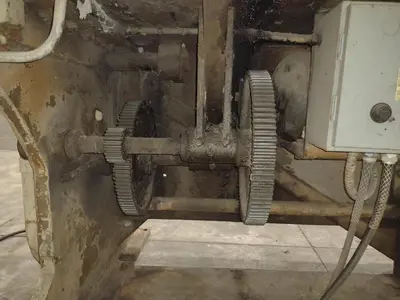 8' x 1/4" CHICAGO DREIS & KRUMP POWERED APRON BRAKE: STOCK 23704