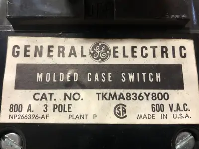 USED GENERAL ELECTRIC TKMA836Y800