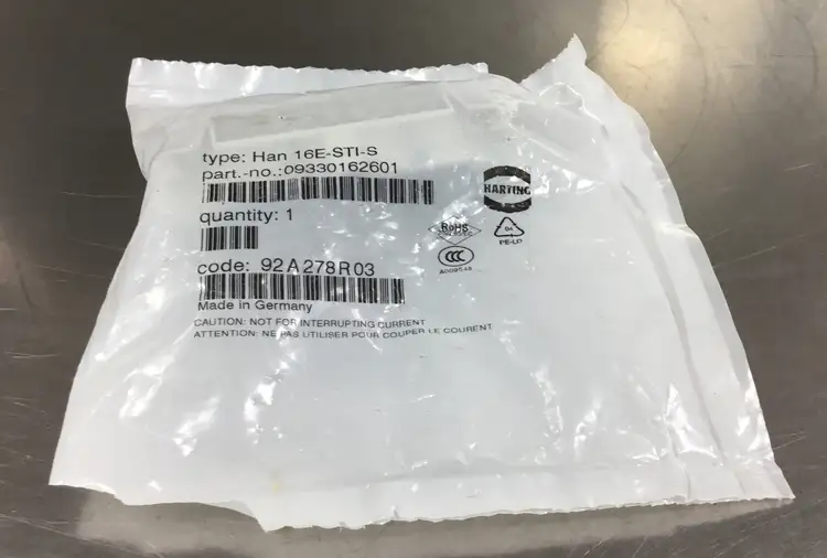 Used HARTING _UNKNOWN_ Connector Accessories South Carolina US | Palmetto Automation #1165949