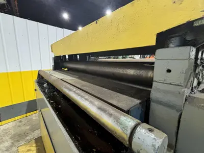 36" X .050 LITTELL MODEL #438-7PD CONTINUOUS STRAIGHTENING MACHINE: STOCK #21947