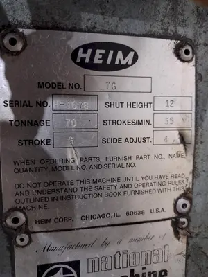 USED HEIM 7G