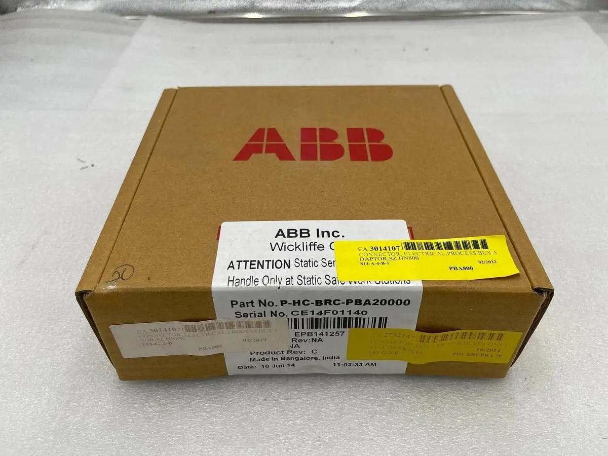 NEW SEALED ABB ASEA BROWN BOVERI P-HC-BRC-PBA20000 / PHCBRCPBA20000 K-2097
