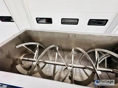 USED ROSS MIXERS 18-CU.FT. STAINLESS STEEL RIBBON BLENDER