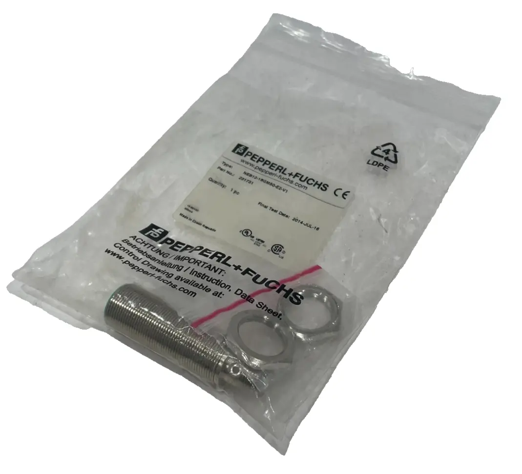 NEW PEPPERL+FUCHS NEB12-18GM50-E2-V1 INDUCTIVE SENSOR 231731 NEB1218GM50E2V1