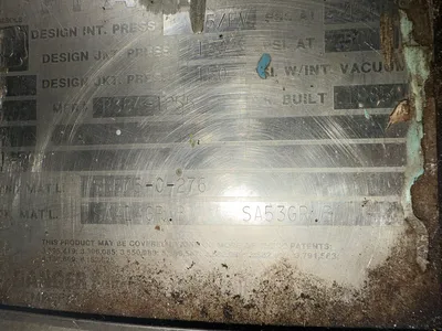 1985 PFAUDLER 1,000 GALLON Reaktory ze stali ko, atmosferyczne i ciśnieniowe (0-499 gal) | Perry Equipment (6)