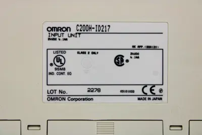 USED OMRON C200H-ID217