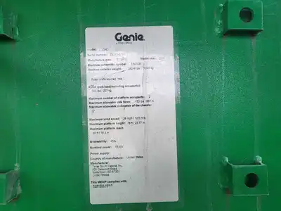 USED 2015 GENIE Z-80/60