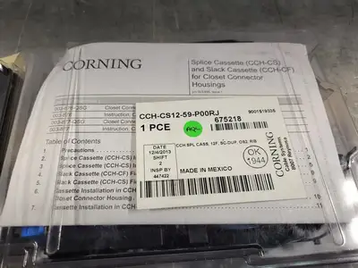 NEW CORNING CCH-CS12-59-P00RJ