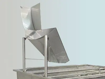 SS 150 Gallon Hopper