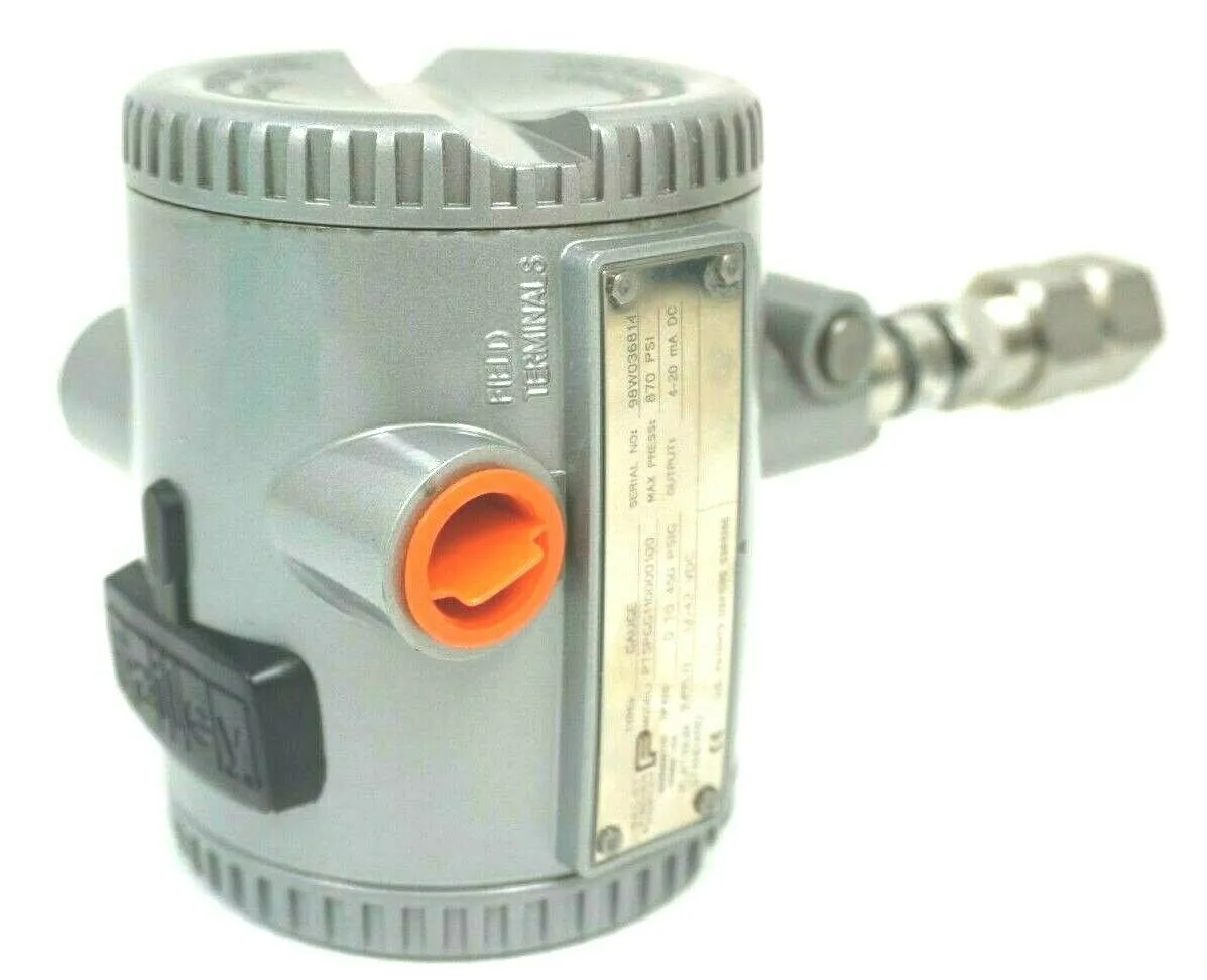 NEW BAILEY FISCHER PTSPGG110000100 NEMA 4X PRESSURE TRANSMITTER GAUGE