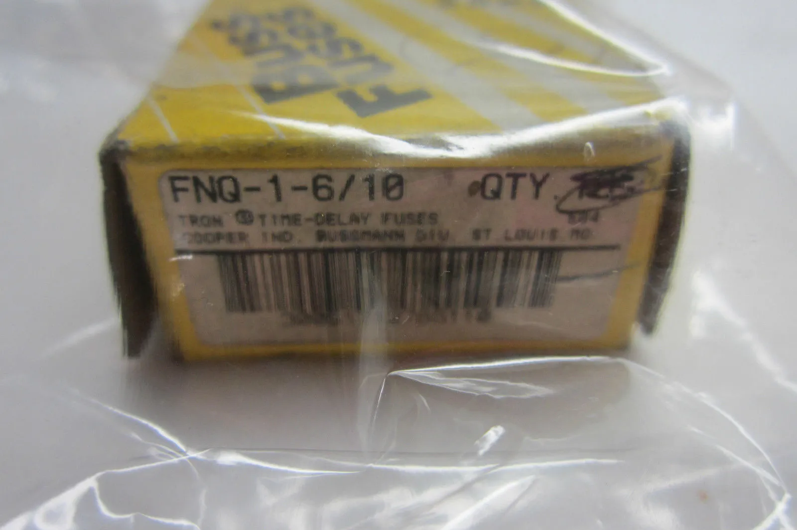 8 NEW BUSSMANN FNQ-1-6/10 FUSES FNQ1610