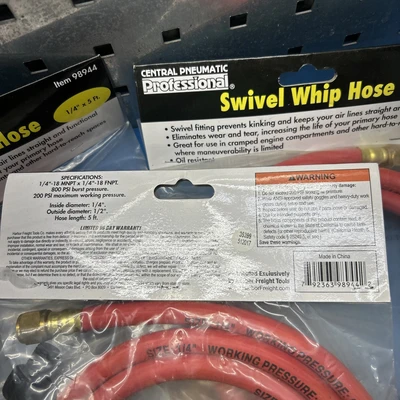 NEW Central Central Pneumatic 98944