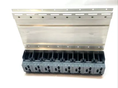 USED B&R AUTOMATION ACOPOSMULTI MOUNTING PLATE W/ BACKPLANE
