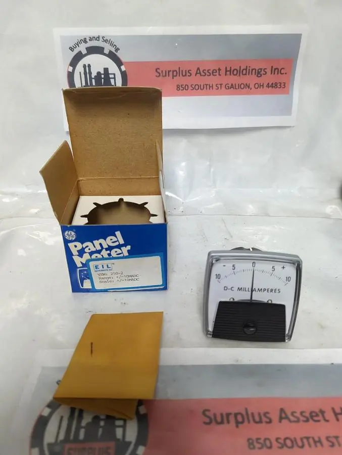 New | in-Stock GE 250-2 Meters - Misc Ohio US | Surplus Asset Holdings #1403083