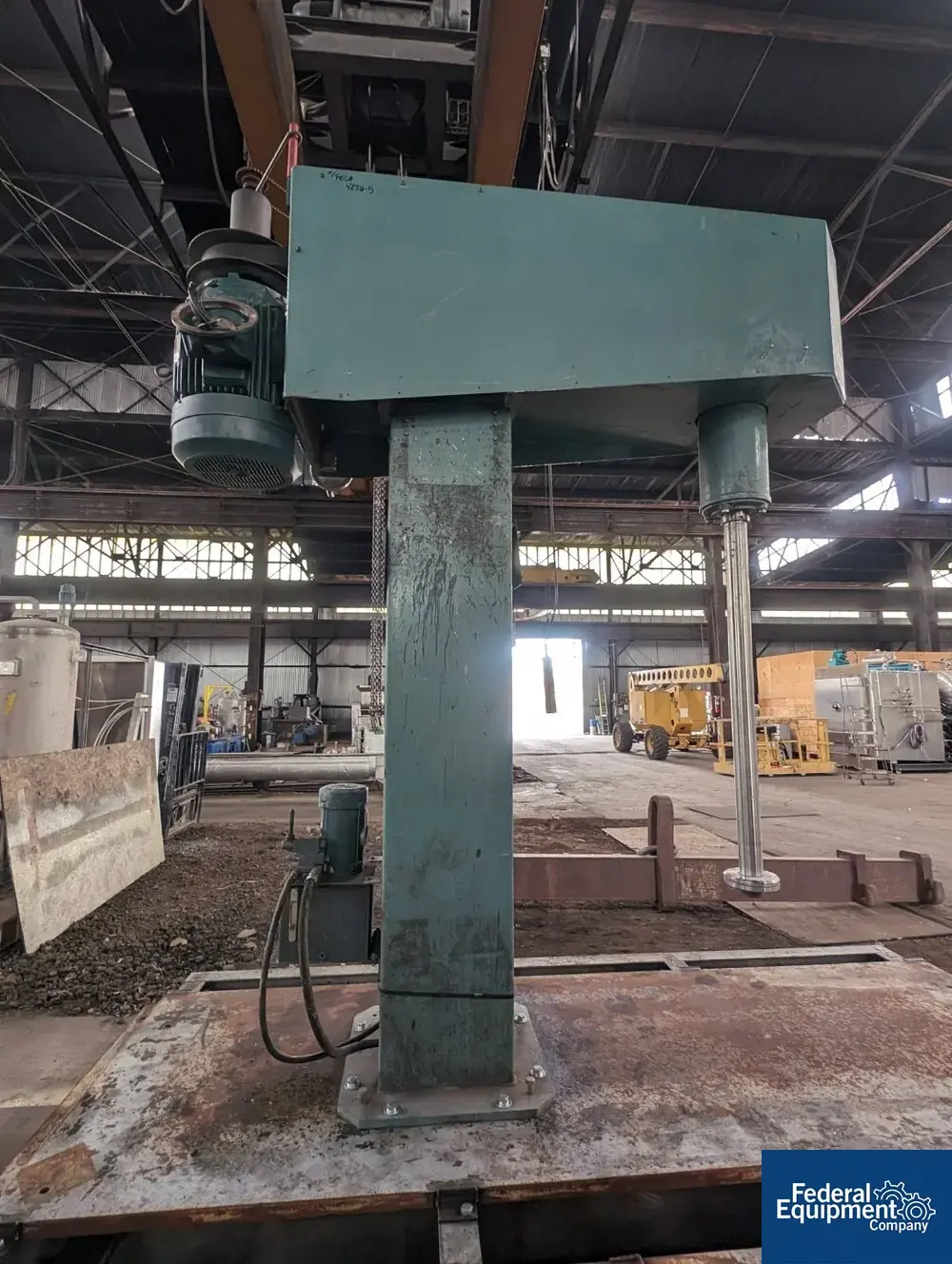 USED Bowers 75 HP Bowers Disperser, S/S, Model 75VSM18