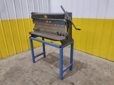 40" WELBILT HAND PRESS BRAKE & SHEET ROLLER: YOBRO #25208