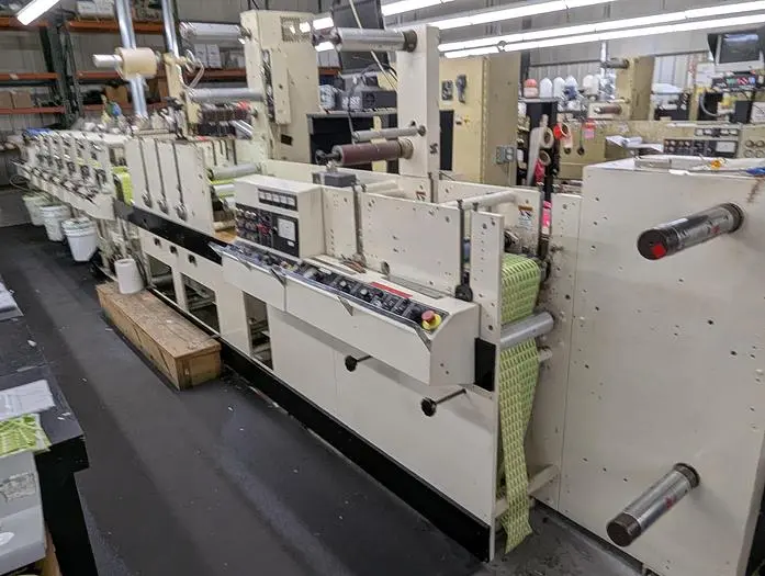 Used MARK ANDY 4120 Flexo Printing Presses | J&J Converting Machinery #440463