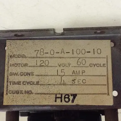 USED EAGLE SIGNAL 78-0-A-100-10