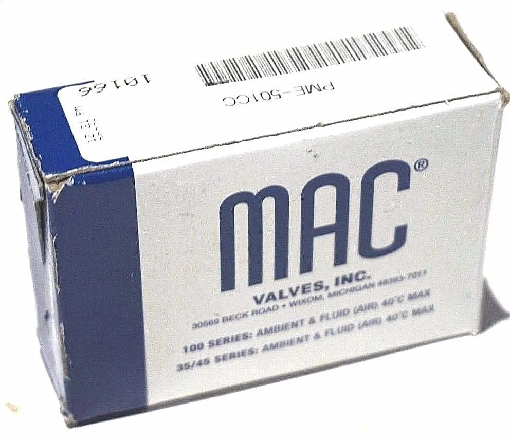 NEW MAC VALVES PME-501CC PILOT VALVE PME501CC