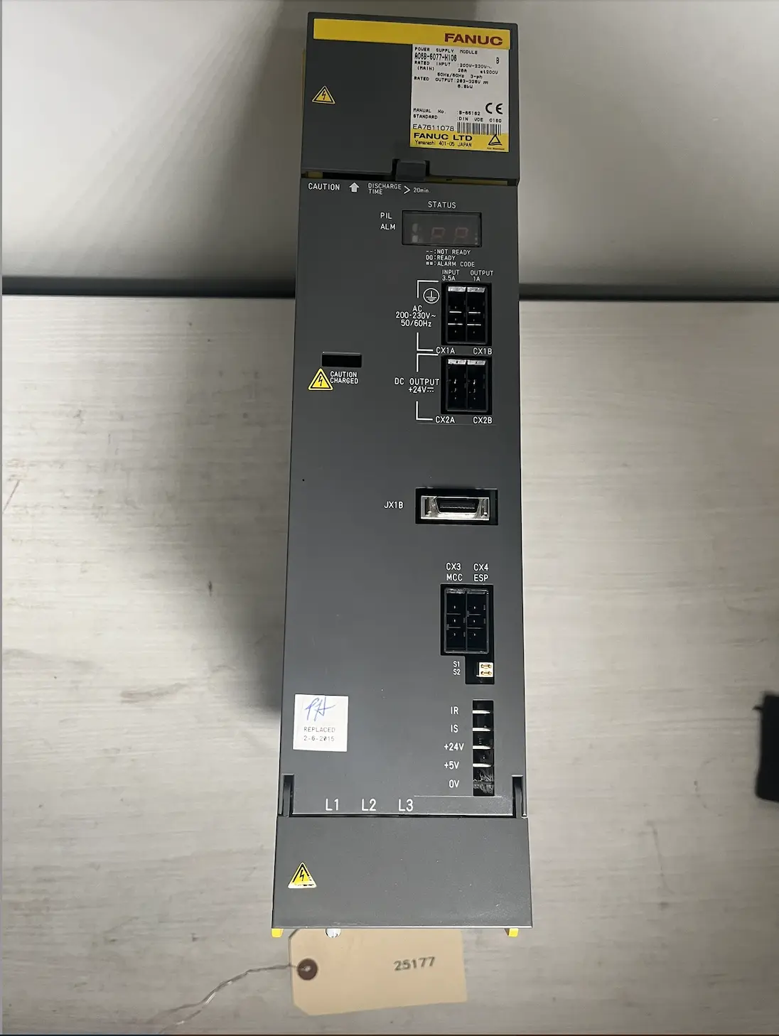 USED FANUC A06B-6077-H106