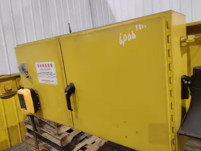 7.5 TON x 27' DESHAZO SINGLE GIRDER TOP RUNNING BRIDGE CRANE WITH STREET UNDERSLUNG HOIST: YOBRO 24991
