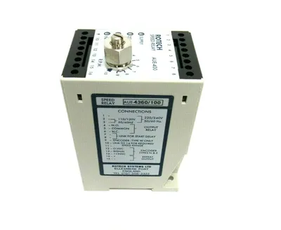 NEW ROTECH AUE-4360/100 SPEED RELAY AUE4360100