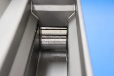 MHS Model 2000-105 Series Industrial Meat Dicer with Take away conveyor and optional bin lifter