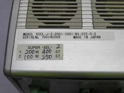 Used IAI XSEL-J-2-200I-100I-N1-EEE-5-2 Motion Controls Texas US | Aucto #1454454