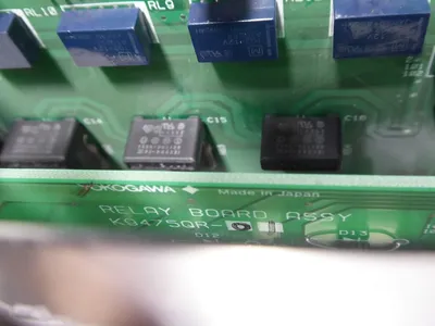Yokogawa K9475PR-03 / K9475QR-01 O2Mation Power Board/ Relay Board Assembly Used