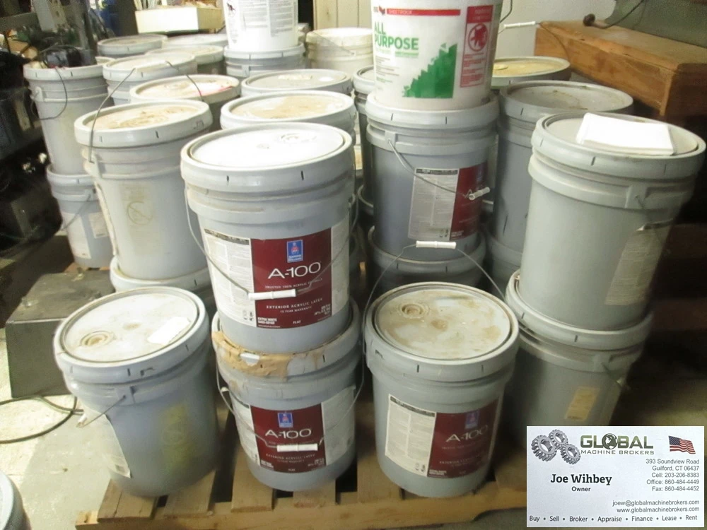 Sherwin Williams A-100 Exterior Acrylic latex Flat Extra White 5 Gallon Buckets