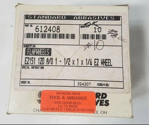 NEW Standard Abrasives Does Not Apply