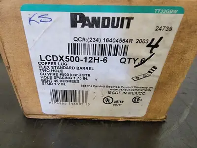 NEW PANDUIT LCDX500-12H-6