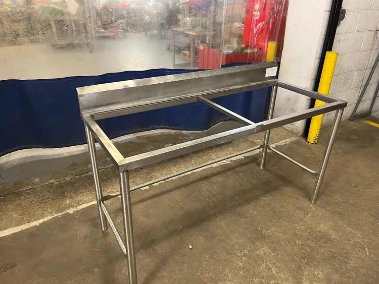 Used CUSTOM STAINLESS Table Food Prep Tables Illinois US | M&M Equipment Corp. #1145393
