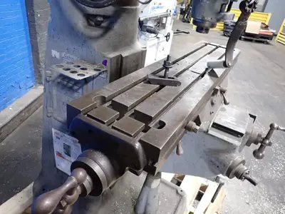 Bridgeport 42" X 9" Vertical Mill