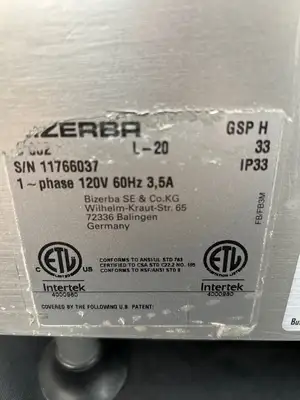 Bizerba 2020 GSPH Manual Slicer FULLY REFURBISHED, Tested and working