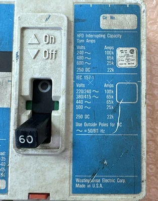 USED Westinghouse HFD3060L