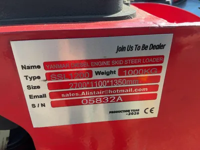 Used 2026 SDLANCH SSL1200 DIESEL Skid Steer Loaders Michigan US | Miedema Asset Management Group #1477489