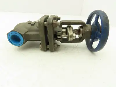 Powell 2490 Gate Valve 1/2" NPT 200PSI Stainless Steel Rising Stem