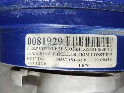 New | in-Stock GOULDS 3875STX Parts (Hydraulics and Pneumatics) British Columbia CA | Lenmark #257208
