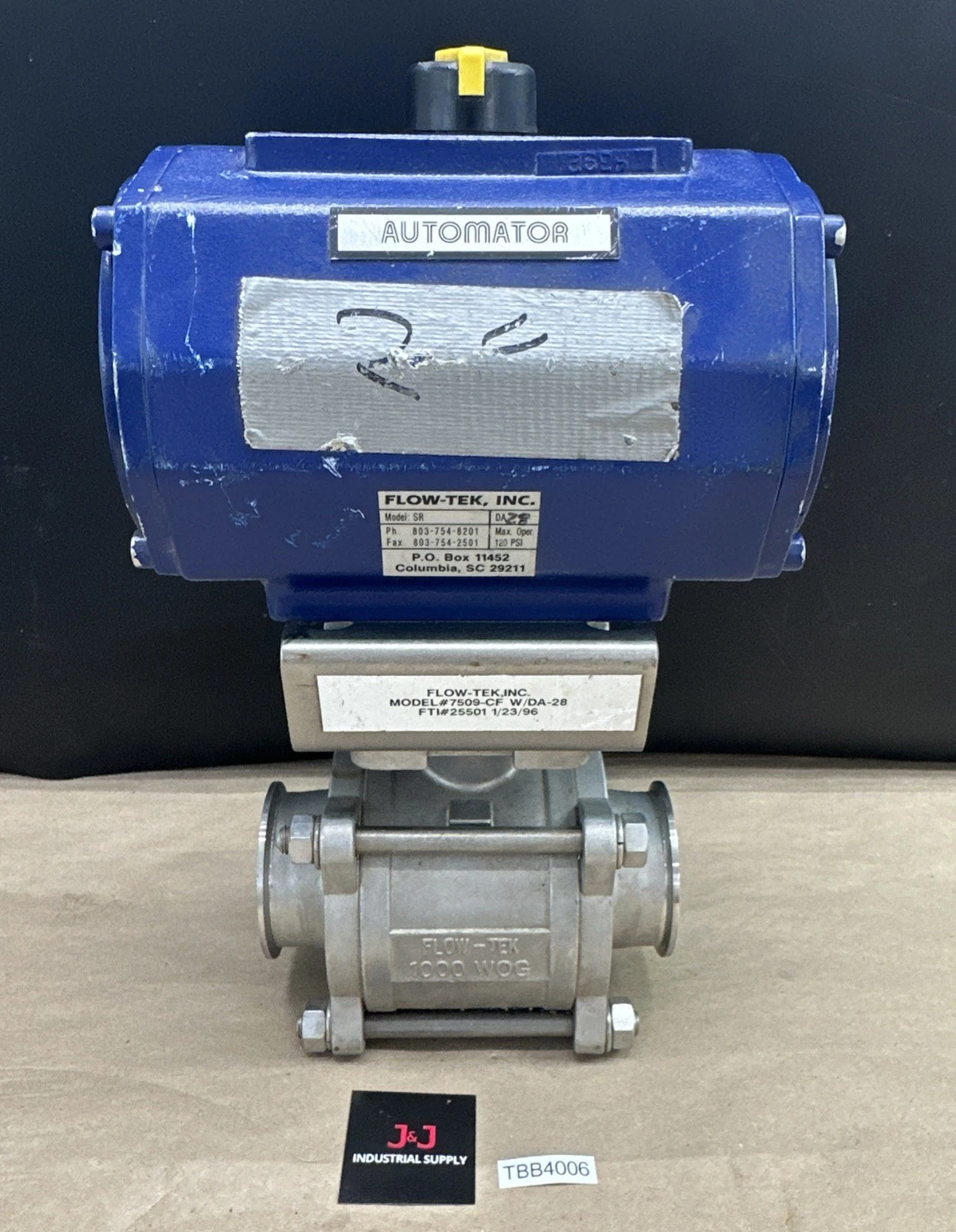 NEW Flow-Tek 7509-CF DA-28