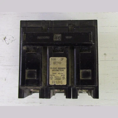 Westinghouse 3 Pole 40 Amp Push-in Breaker