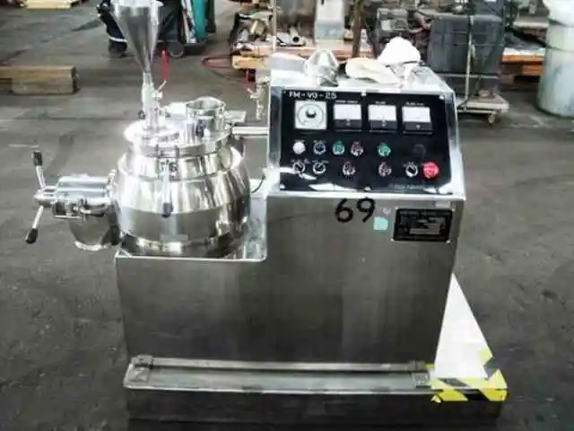 Used FUJI SANGYO FM-VG-25P High Shear Mixers New Jersey US | Phoenix Equipment Corp #175151