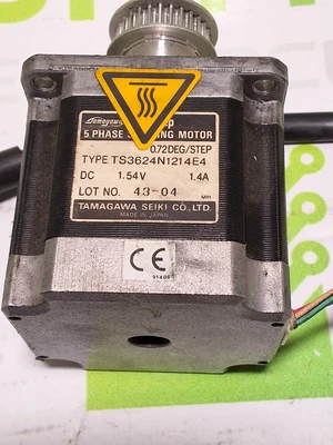 TAMAGAWA SEIKI CO. TS3624N1214E4 5 PHASE STEPPING MOTOR