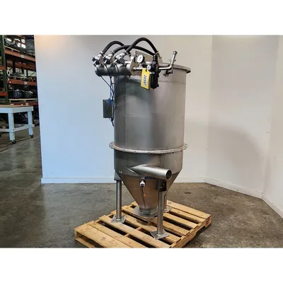 Used 30" Dia. Stainless Steel Reclaim Filter Receiver Collector