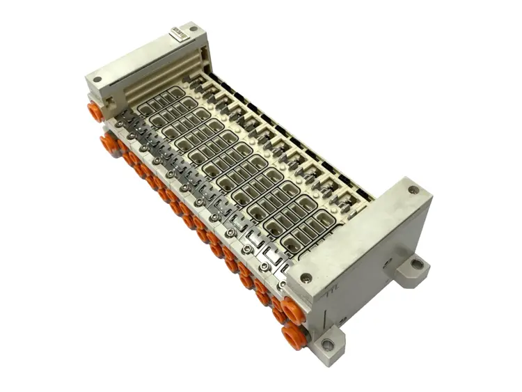 Used SMC VV5Q21-12N7FU0 Parts (Hydraulics and Pneumatics) | Maverick Industrial Sales #1107268