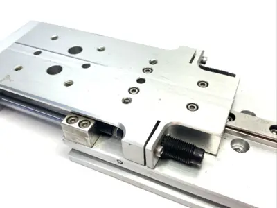 Used PHD Compact Pneumatic Rail Thruster Slide Module Pneumatic Cylinders Michigan US | Maverick Industrial Sales #1391124