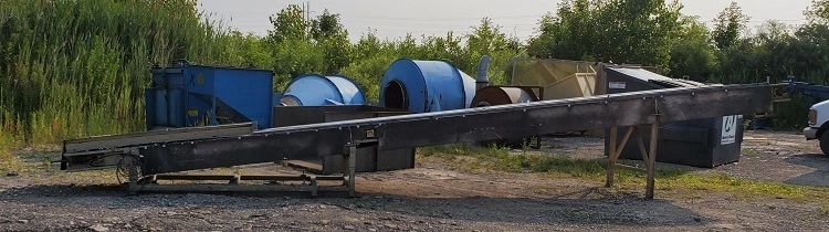 49" x 33' Used Rubber Belt Conveyor