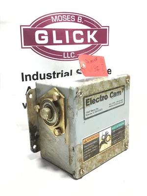 USED ELECTRO CAM ⚙️ MODEL: EC-2004-12-DRN-D-1-2/64, DESIGNED TO MEET SPECIFIC OPERATIONAL REQUIREMENTS.