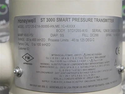USED HONEYWELL STD120-E1A-00000-AN,ME,1C+XXXX
