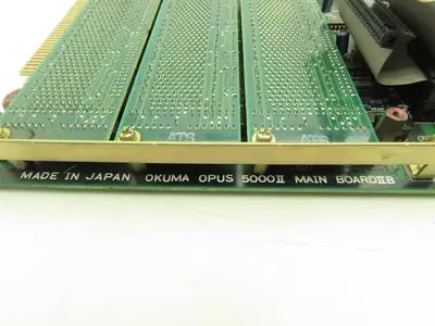 Okuma E4809-045-091-E Main Printed Circuit Board & 3 Memory Cards 1911-1522-E48